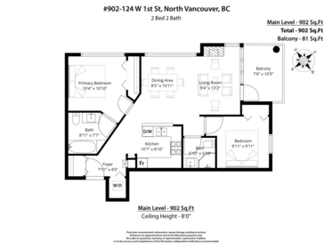 Staircase Photo of 902 124 W 1st Street, North Vancouver, BC