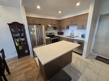 Kitchen Island Photo of 703 8871 Lansdowne Road, Richmond, BC