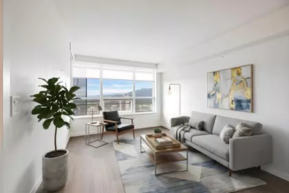Living Room Photo of 2105 125 E 14th Street, North Vancouver, BC