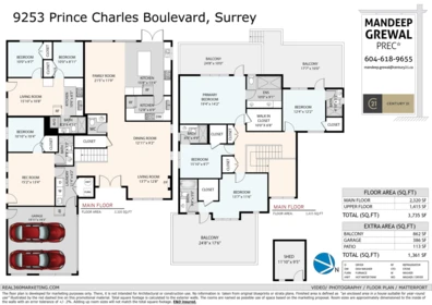 Playground / Recreational Area Near 9253 Prince Charles Boulevard, Surrey, BC