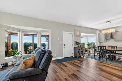 Garage Interior Photo of 5760 Boulevard Street, Sechelt, BC