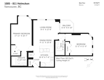 Hot Tub / Spa Photo of 1005 811 Helmcken Street, Vancouver, BC