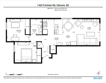 Entry Foyer Photo of 1 622 Farnham Road, Gibsons, BC