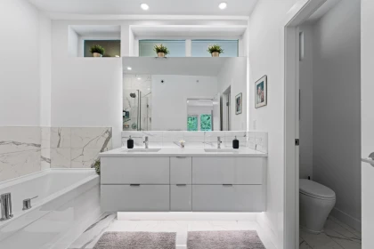 Powder Room Photo of 23 3596 Salal Drive, North Vancouver, BC