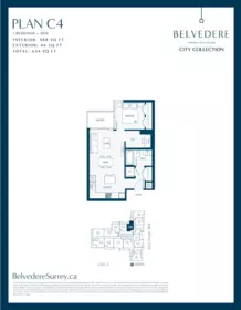 Powder Room Photo of 408 9675 King George Boulevard, Surrey, BC