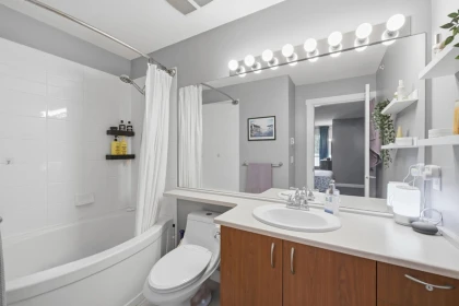 Powder Room Photo of 411 9233 Government Street, Burnaby, BC