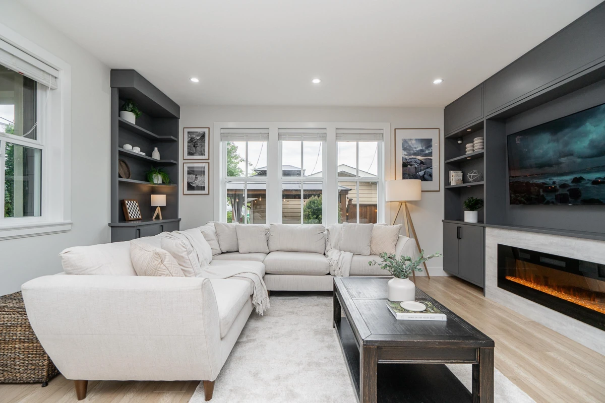 Living Room Photo of 108 3416 Queenston Avenue, Coquitlam, BC