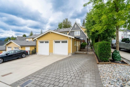 Aerial View of 108 3416 Queenston Avenue, Coquitlam, BC