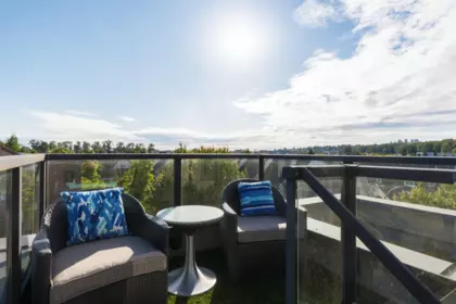 Backyard Photo of 13 230 Salter Street, New Westminster, BC
