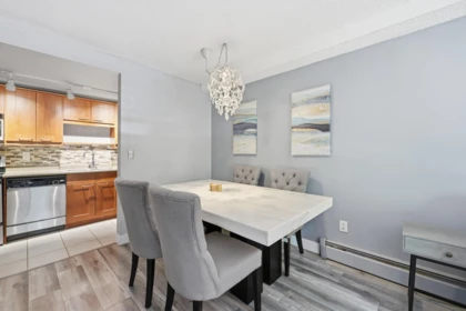 Breakfast Nook Photo of 106 423 Agnes Street, New Westminster, BC