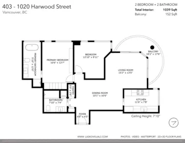 403 1020 Harwood Street, Vancouver, BC, Vancouver — Apartment/Condo for sale