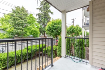Outdoor Deck Photo of 105 46150 Bole Avenue, Chilliwack, BC