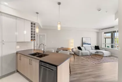 Kitchen Island Photo of 513 23222 Gilley Road, Richmond, BC