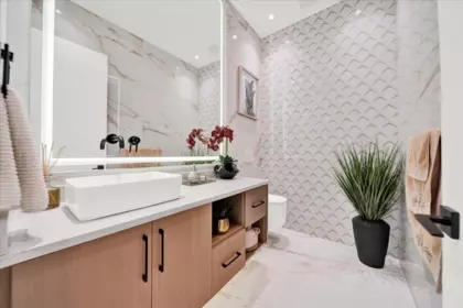 Powder Room Photo of 2820 202a Street, Langley, BC