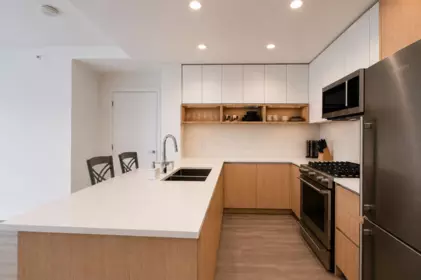 Kitchen Photo of 308 8940 University Crescent, Burnaby, BC