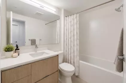Primary Bathroom Photo of 308 8940 University Crescent, Burnaby, BC