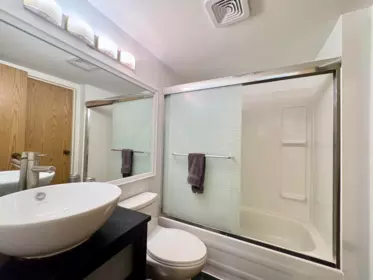 Powder Room Photo of 312 9880 Manchester Drive, Burnaby, BC