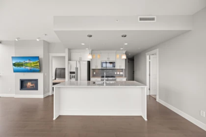 Kitchen Island Photo of 1201 2180 Gladwin Road, Abbotsford, BC