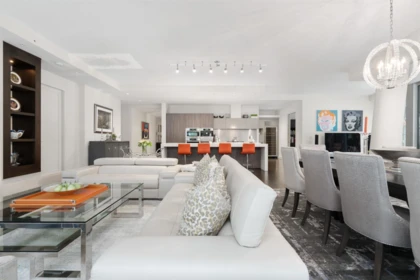 Kitchen Island Photo of 202 181 Athletes Way, Vancouver, BC