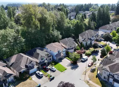Aerial View of 5858 138 Street, Surrey, BC