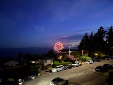 Aerial View of 15441 Royal Avenue, White Rock, BC