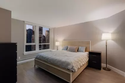 Primary Bedroom Photo of 2101 388 Drake Street, Vancouver, BC