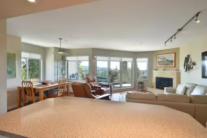 Kitchen Island Photo of 301 5780 Trail Avenue, Sechelt, BC