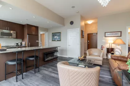 Kitchen Photo of 3202 2978 Glen Drive, Coquitlam, BC