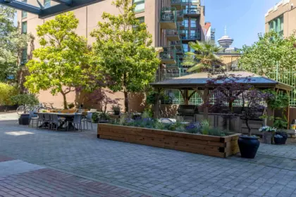 Aerial View of 506 55 E Cordova Street, Vancouver, BC