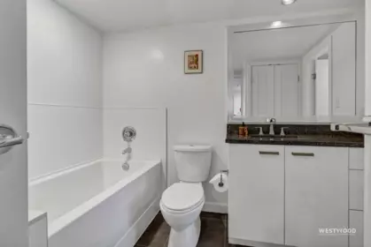Basement Recreation Room Photo of 661 2080 W Broadway, Vancouver, BC