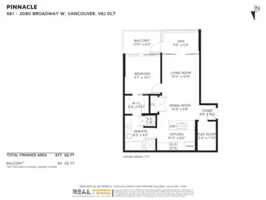 Hallway Photo of 661 2080 W Broadway, Vancouver, BC