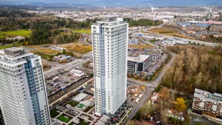 Aerial View of 2003 8551 201 Street, Langley, BC
