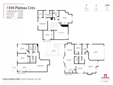 Playground / Recreational Area Near 1594 Plateau Crescent, Coquitlam, BC