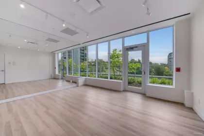 Aerial View of 802 308 Alderson Avenue, Coquitlam, BC