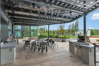 Outdoor Deck Photo of 802 308 Alderson Avenue, Coquitlam, BC