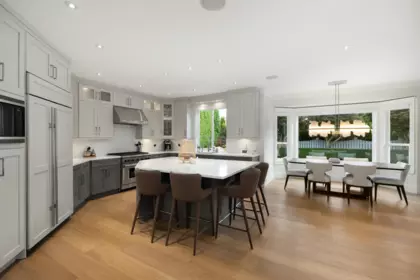 Kitchen Island Photo of 977 Melbourne Avenue, North Vancouver, BC