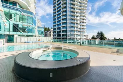 Aerial View of 202 1475 Foster Street, Surrey, BC