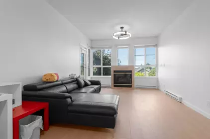 Living Room Photo of 202 7300 Gilbert Road, Richmond, BC