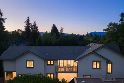 Aerial View of 5593 Mackenzie Street, Vancouver, BC