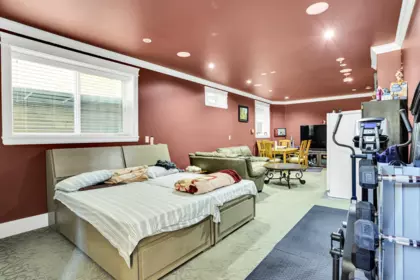 Basement Recreation Room Photo of 7677 117 Street, Delta, BC