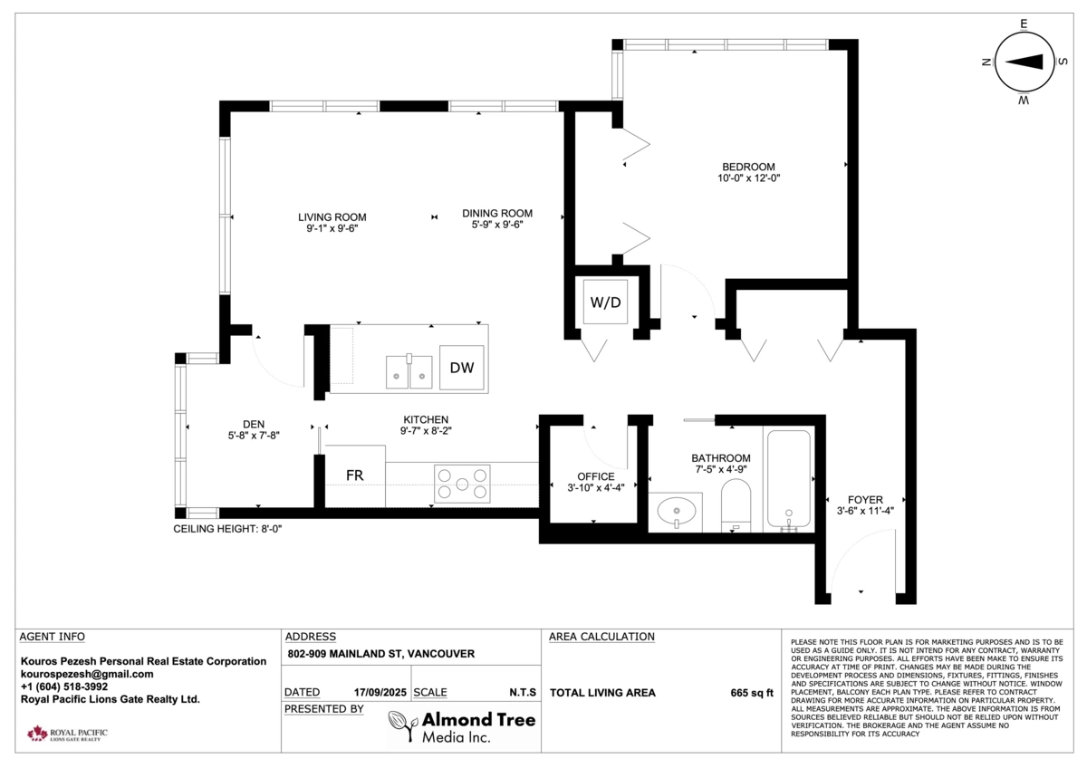 Laundry Room Photo of 802 909 Mainland Street, Vancouver, BC