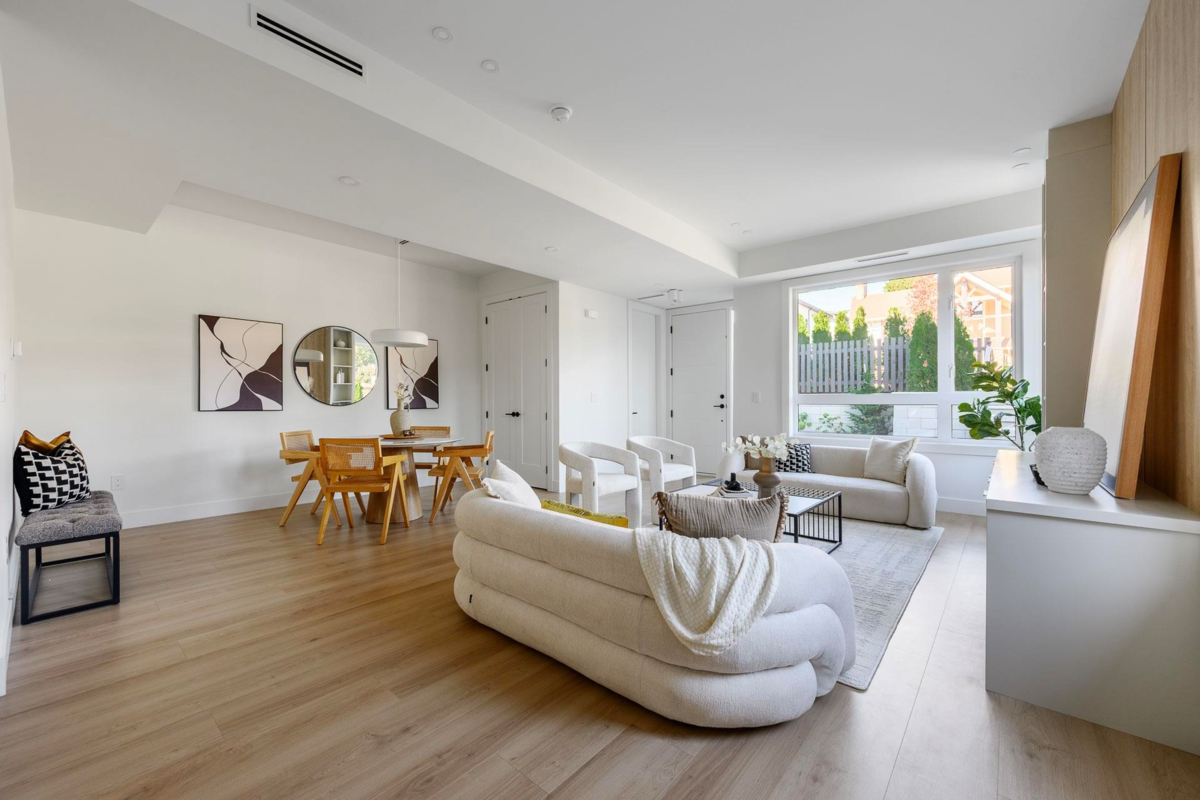 Kitchen Island Photo of 102 1132 Madore Avenue, Coquitlam, BC