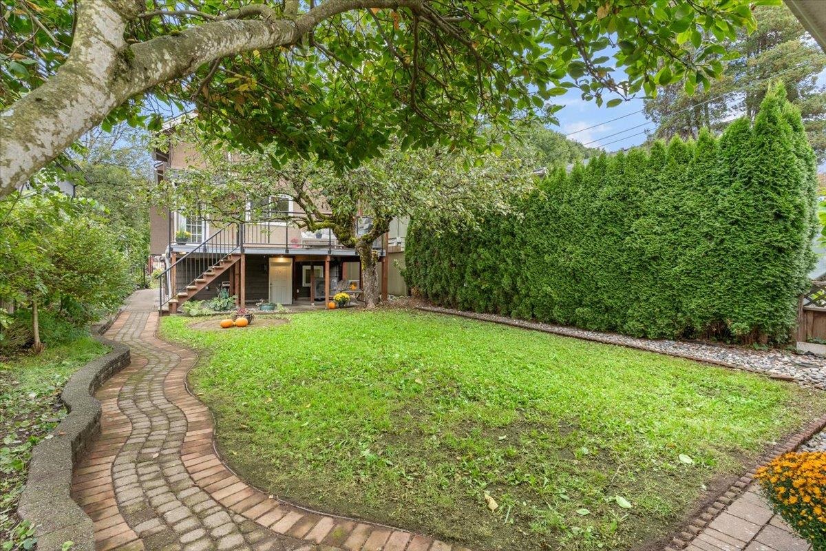 Backyard Photo of 4833 Lanark Street, Vancouver, BC