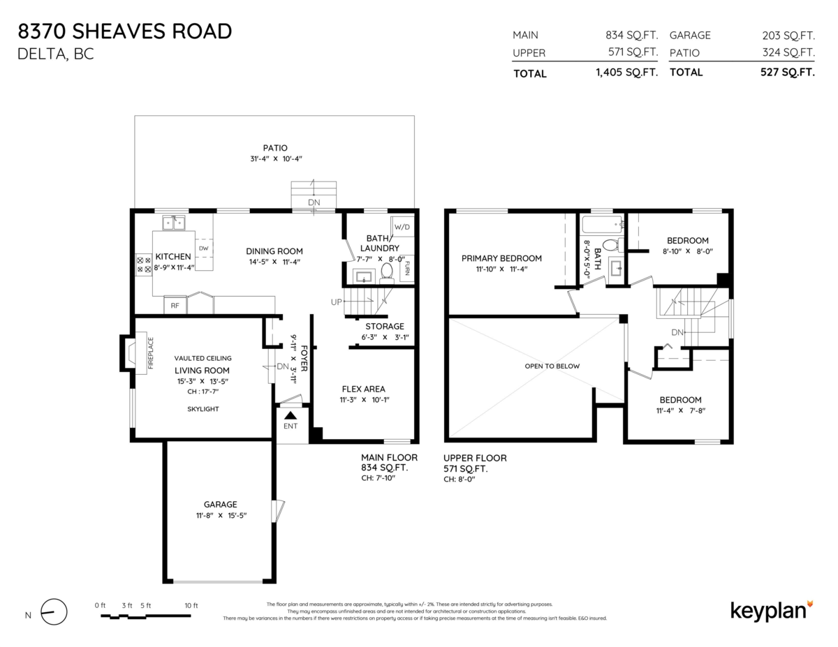 Outdoor Deck Photo of 8370 Sheaves Road, Delta, BC