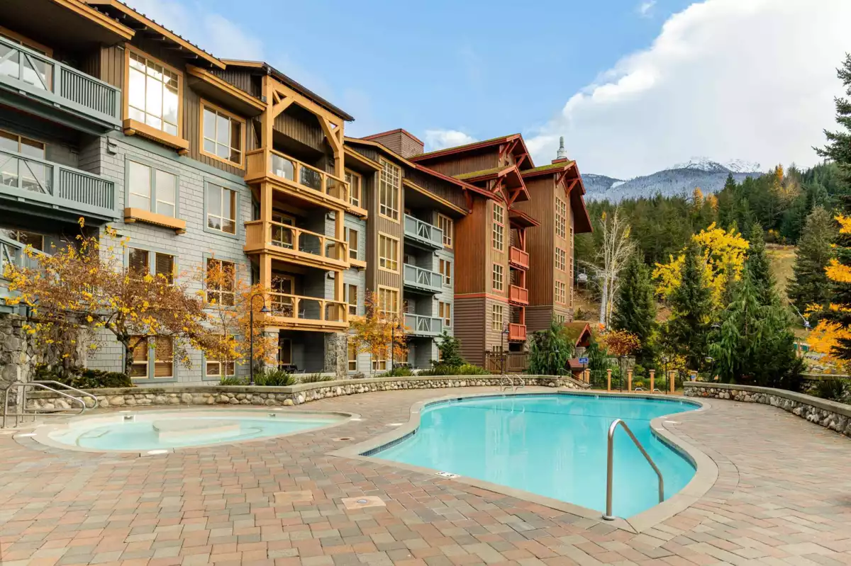 Exterior Rear Photo of 315B 2036 London Lane, Whistler, BC
