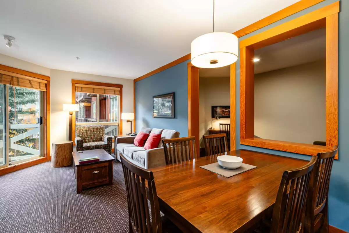 Kitchen Island Photo of 315B 2036 London Lane, Whistler, BC