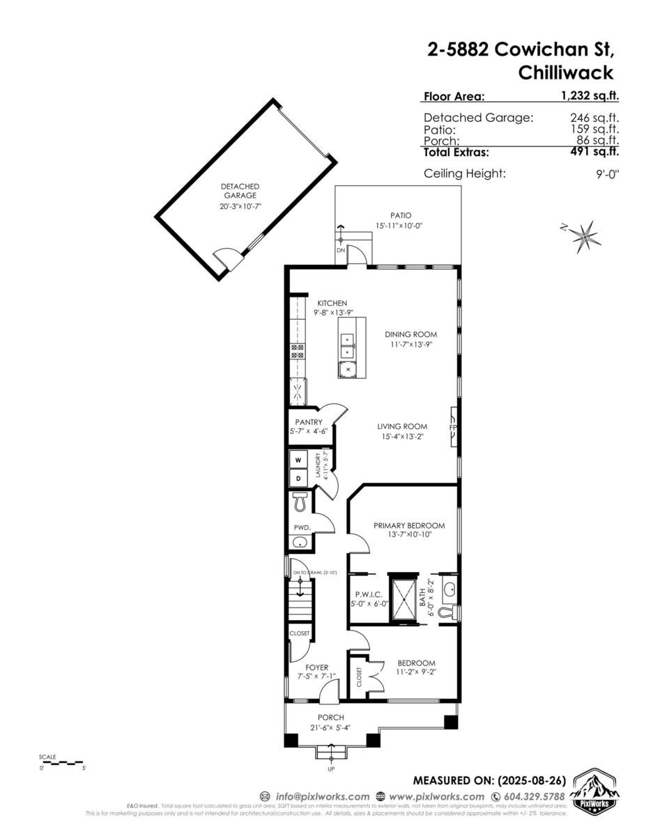 Exterior Rear Photo of 2 5882 Cowichan Street, Chilliwack, BC