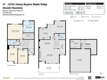 Staircase Photo of 17 22751 Haney Bypass, Maple Ridge, BC