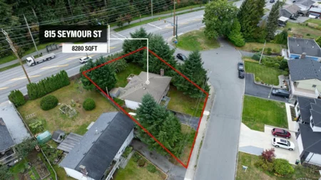 Front exterior of 815 Seymour Drive, Coquitlam, BC