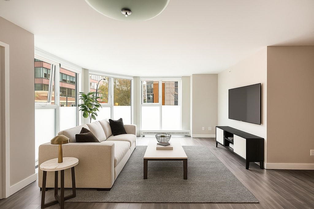 Exterior Front Photo of 202 1323 Homer Street, Vancouver, BC